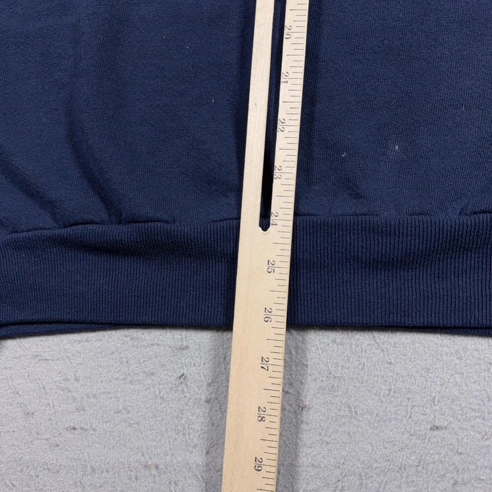 Vintage Sweatshirt Mens 2XL Blue No Problem Graphic Pullover 90s Funny USA